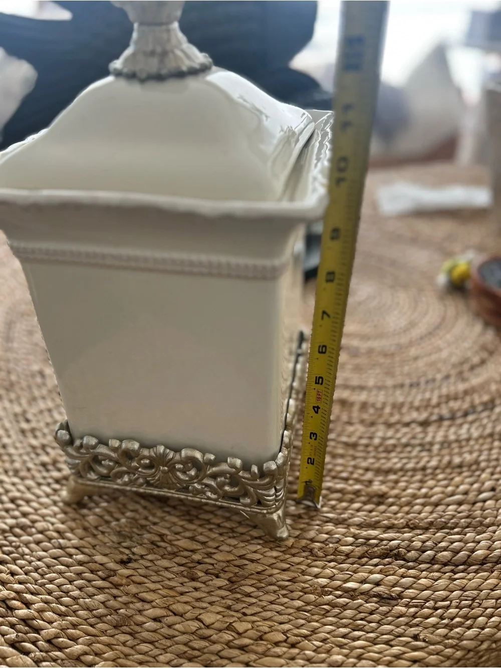 Corvella Chris Madden Large Canister- EUC